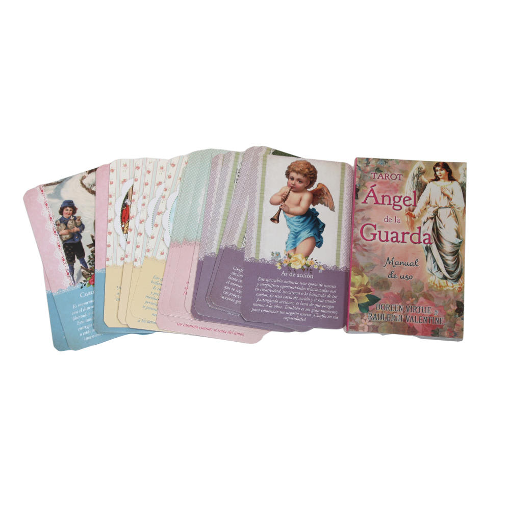 Tarot Ángel De La Guarda Doreen Virtue Editorial Tomo + Bolso