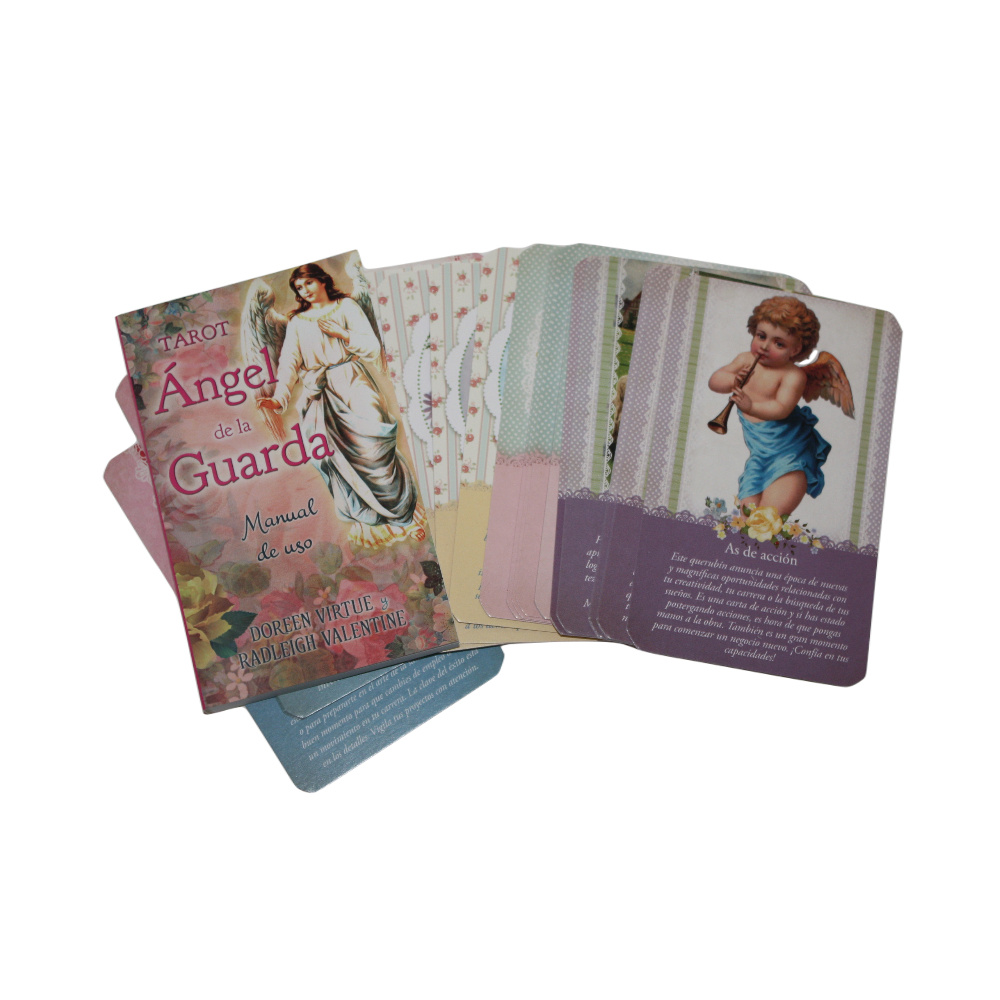 Tarot Ángel De La Guarda Doreen Virtue Editorial Tomo + Bolso