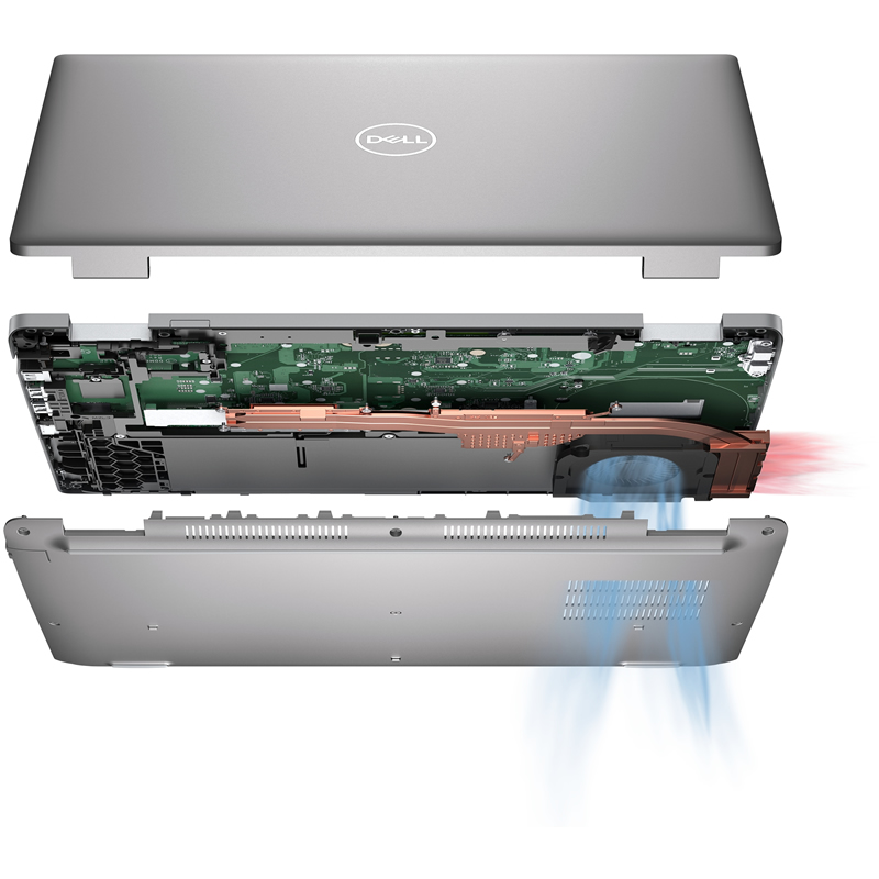 DELL Latitude 5530 Pantalla 15.6 pulgadas Corei7 RAM 16GB 512GB SSD Windows 10 Pro Gris