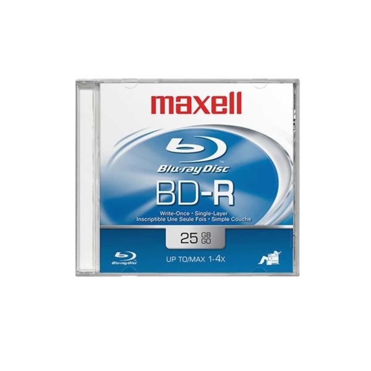 Maxell Disco Blu-ray De 25gb /  Bd-r /  1 Disco / 1 Pieza / 67096