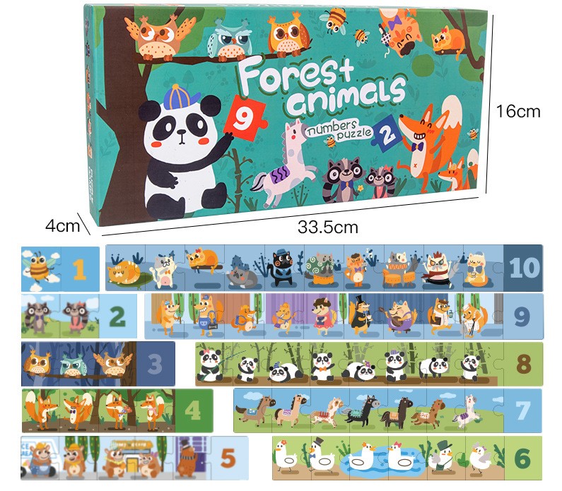 ROMPECABEZAS DE NÚMEROS