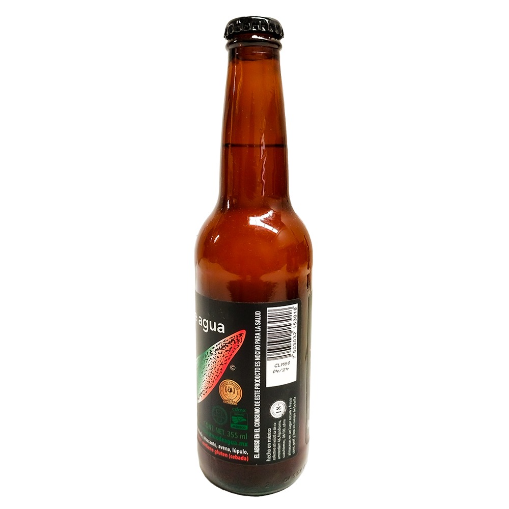 Six Pack Cerveza Artesanal Monstruo De Agua Lager Mexicana