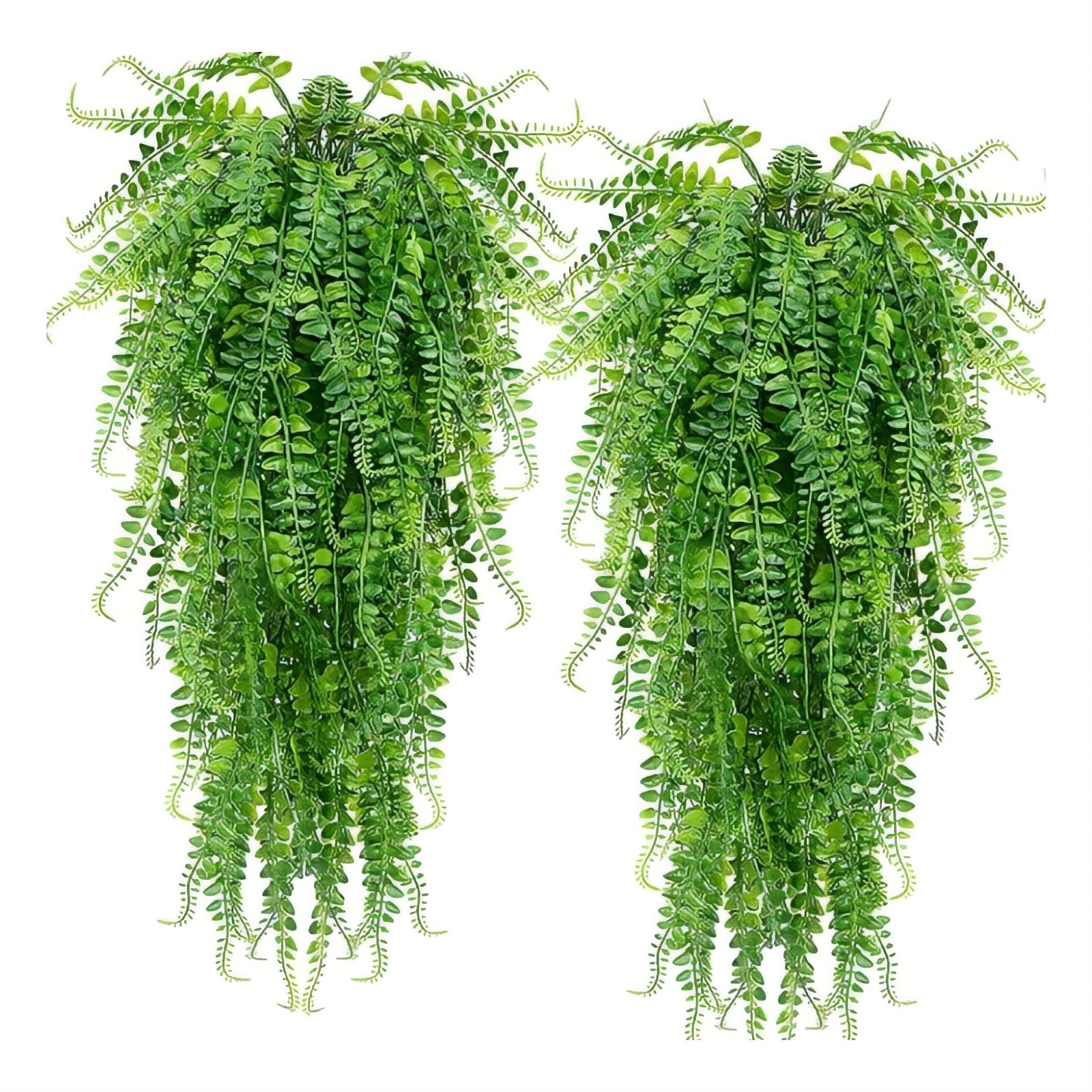 Plantas Artificiales Boston Ferns Colgantes De Vides Falsas