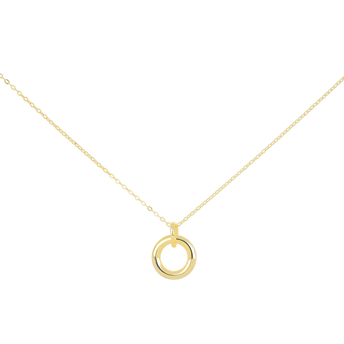 COLLAR CON DIJE ARO DORADO