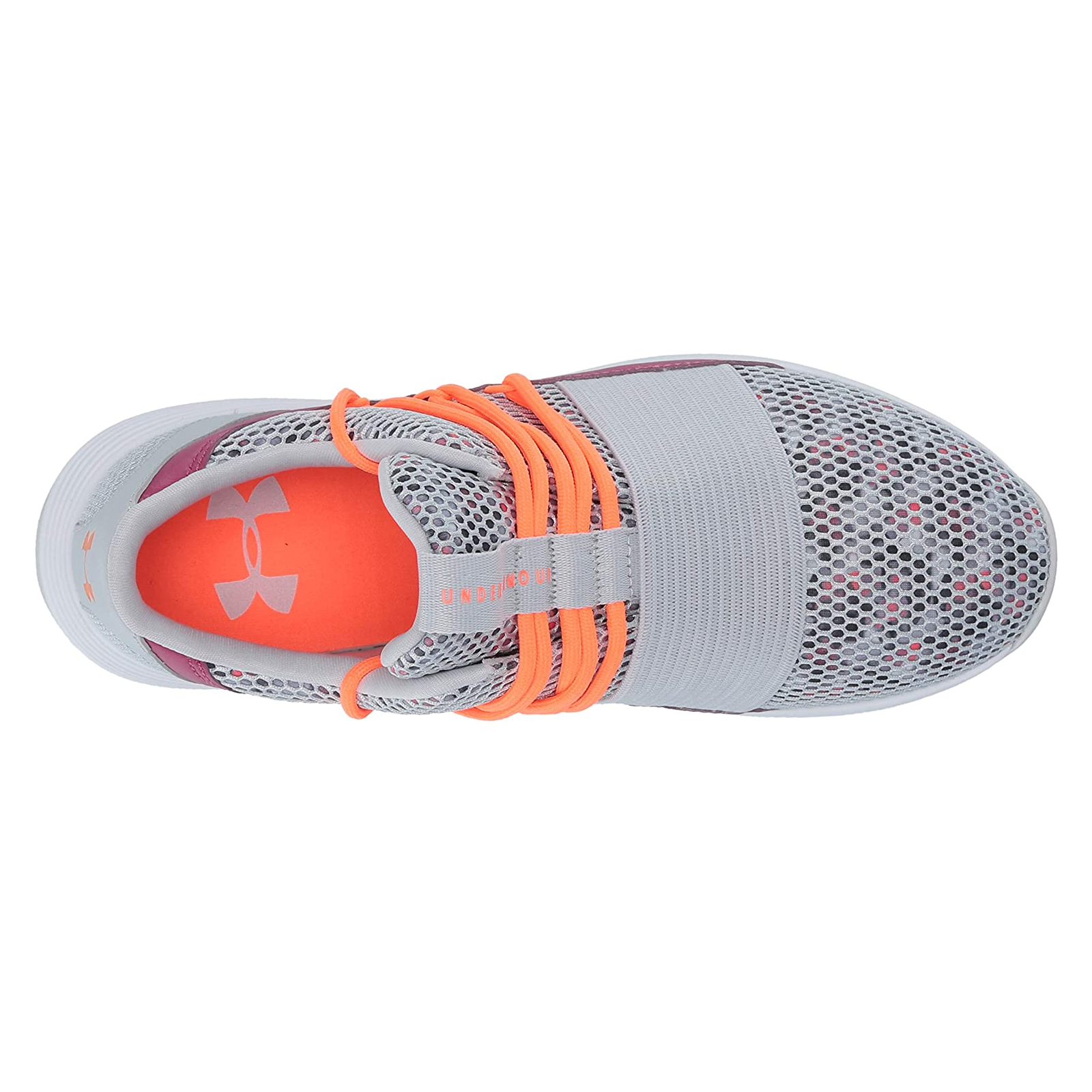 Tenis Under Armour Mujer Gris Blanco W Breathe 3019973105