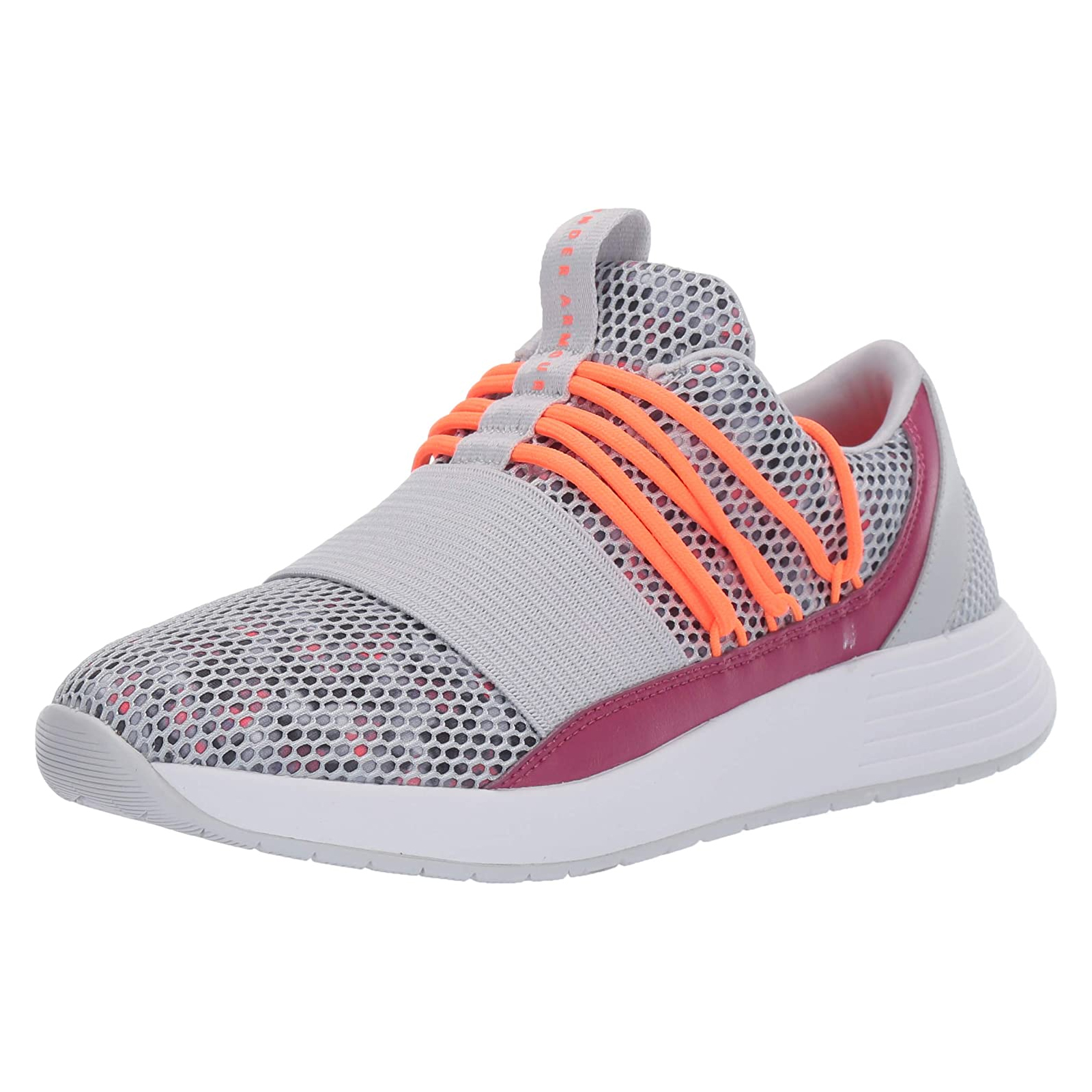 Tenis Under Armour Mujer Gris Blanco W Breathe 3019973105