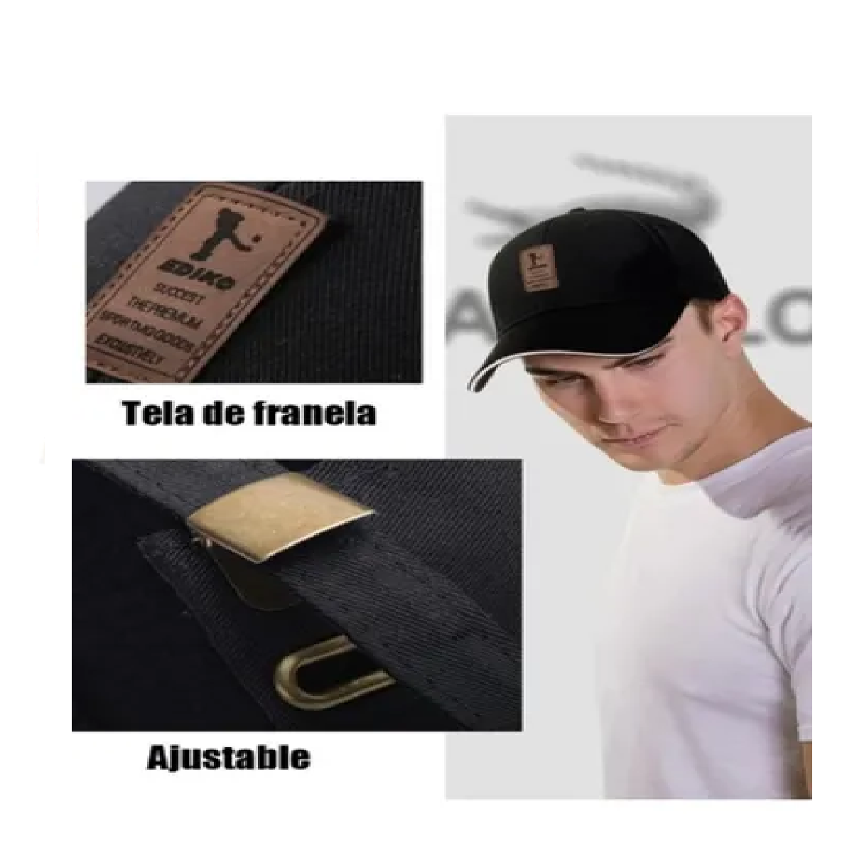 Gorra De Béisbol Cómoda Para Deportes Chocolate