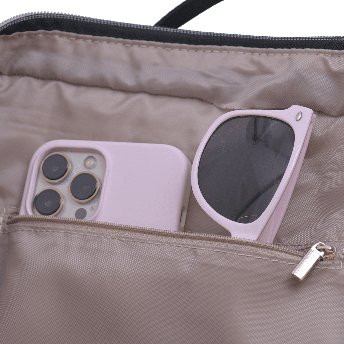 LuckyLy Bolsa para Laptop Mujer hasta 15.6 Pulgadas, Moderna con Múltiples Compartimentos, Modelo Lacy, Negro