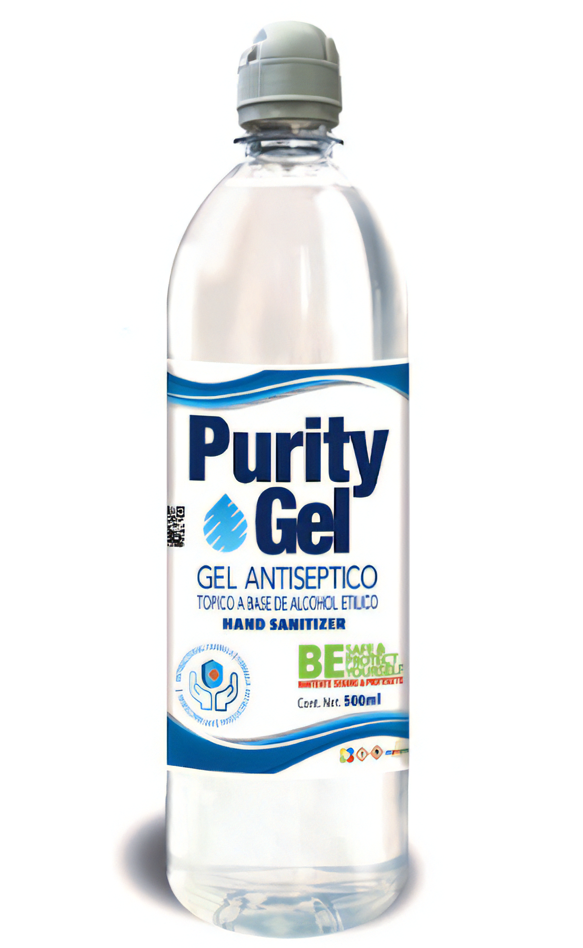 Gel Antibacterial Para Manos 500ml Purity Gel Mayoreo 2 pzas