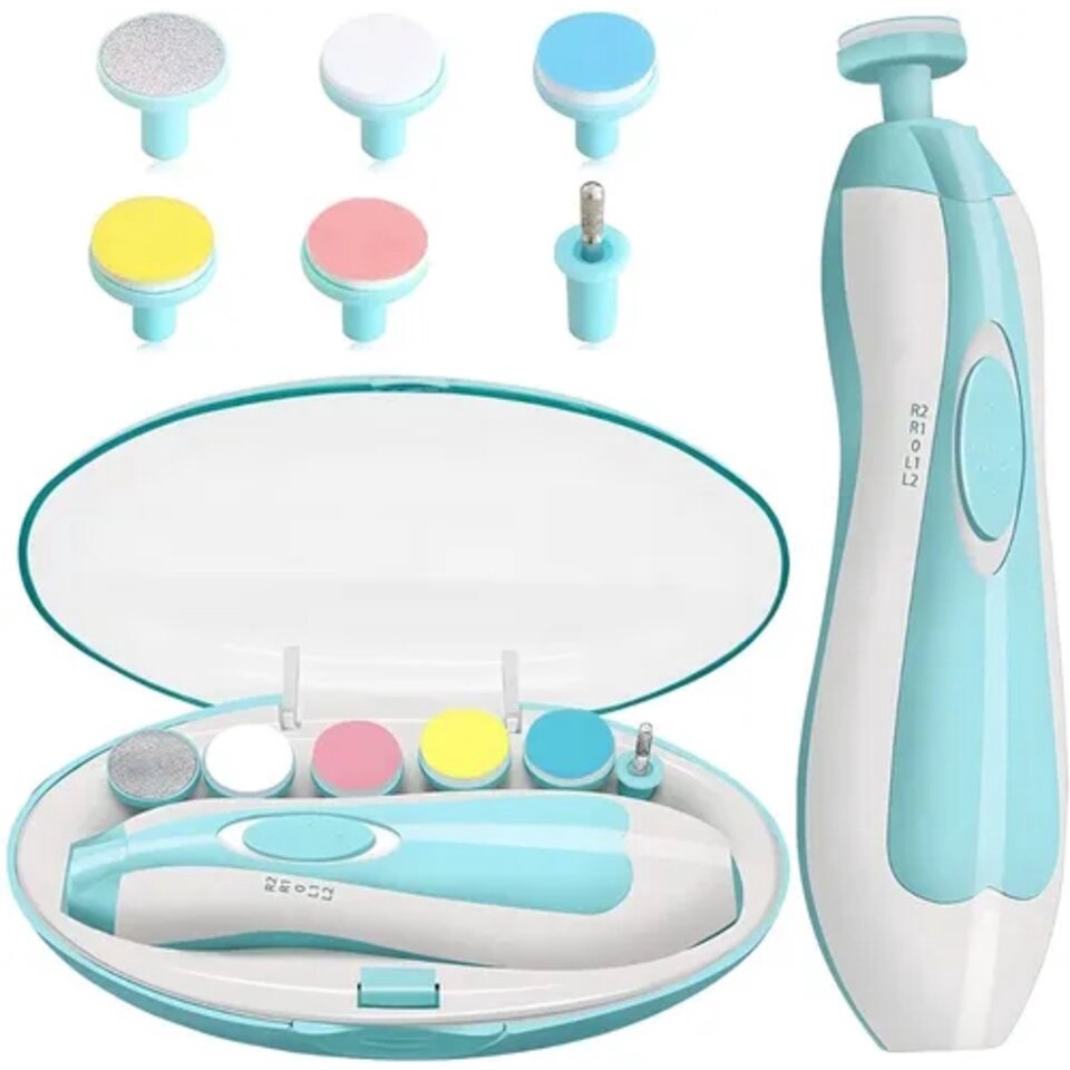 Lima De Uñas Eléctrica Para Bebés Portátil.