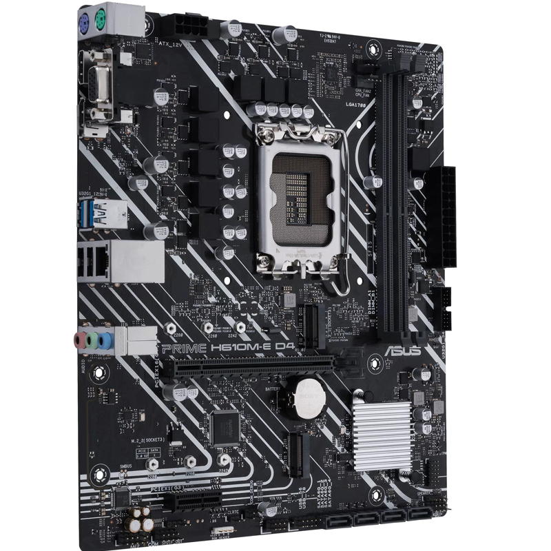 Tarjeta Madre Biostar Micro-ATX H610MX-E, S-1700, Intel H610