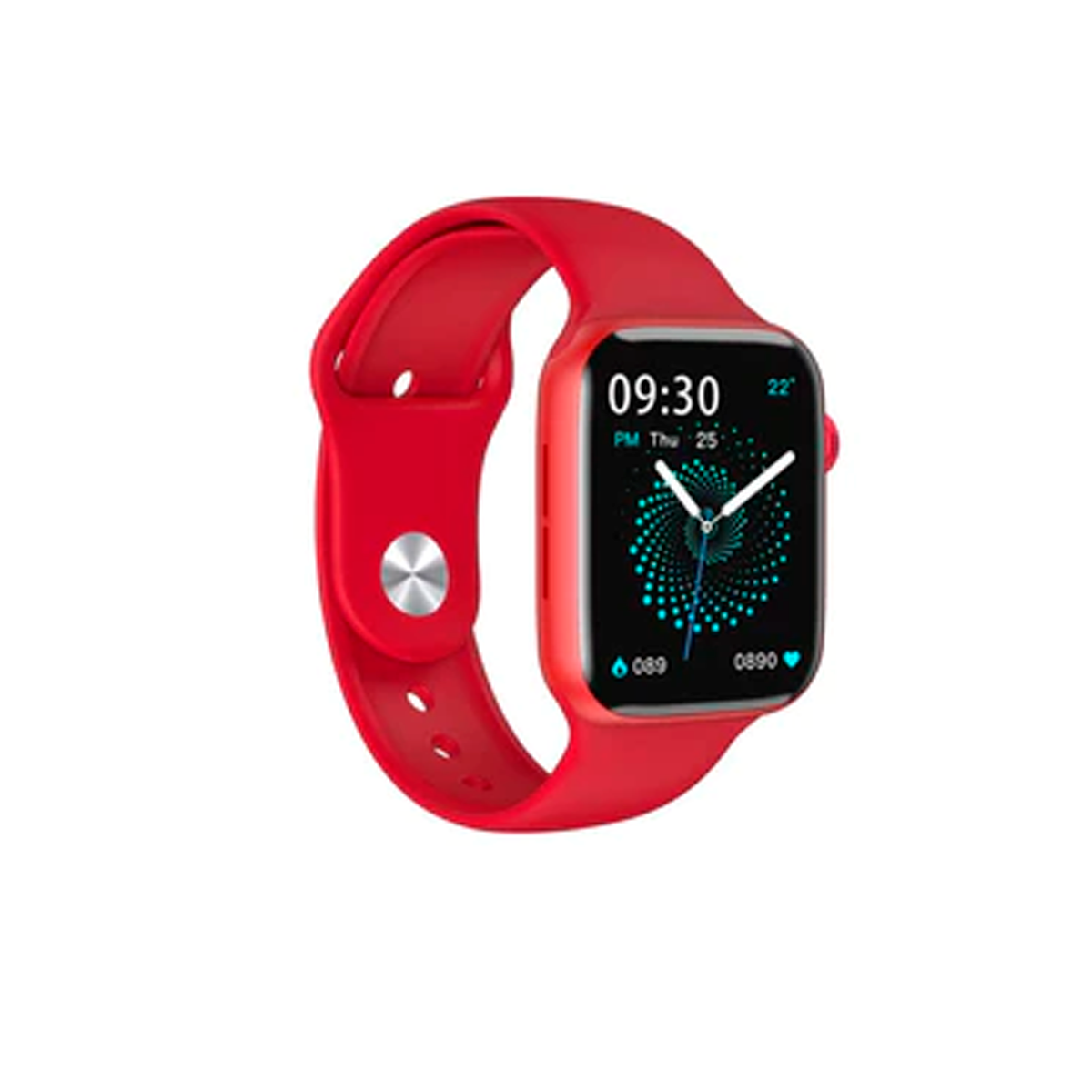 Smartwatch T500+plus Bluetooth Reloj Inteligente Mas Audifonos Inalámbricos In-ear Manos Libres Aut119  Con Bluetooth 5.0 Diseño Ergonómico Color Rojo.