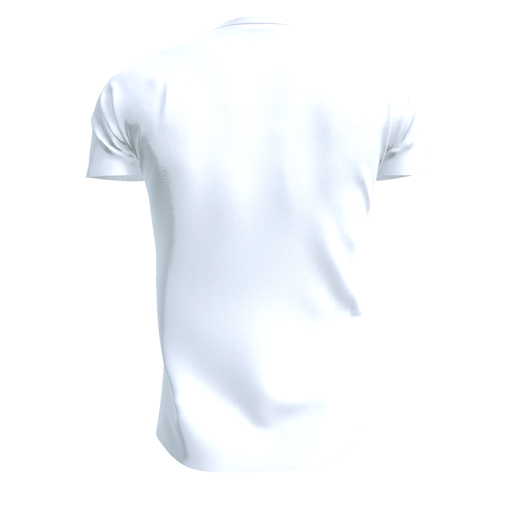 Playera blanca cuello redondo Evangelion 1