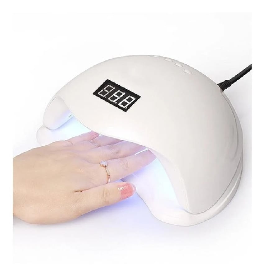 Lámpara De Uñas Uv De Gel 48w.
