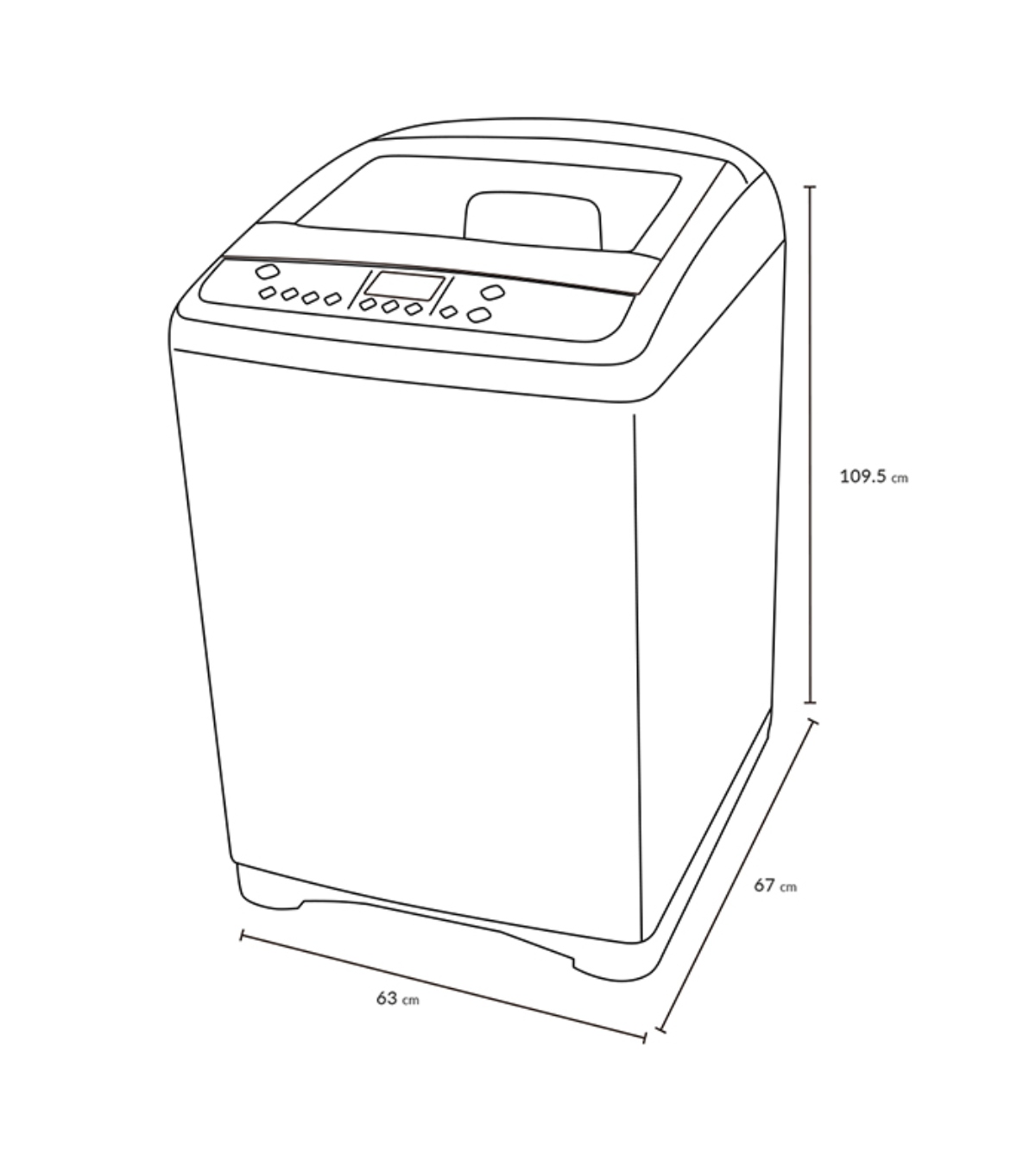 LAVADORA AUTOMÁTICA WINIA WHF-21GWW2CG 21 KG BLANCO/GRIS ORT ENTREGA SÓLO VÁLIDA EN LA CIUDAD DE MÉXICO Y ZONA METROPOLITANA