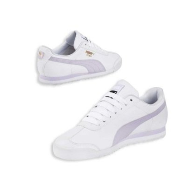 Tenis Puma Roma Basic Blanco-Lila 369571 15