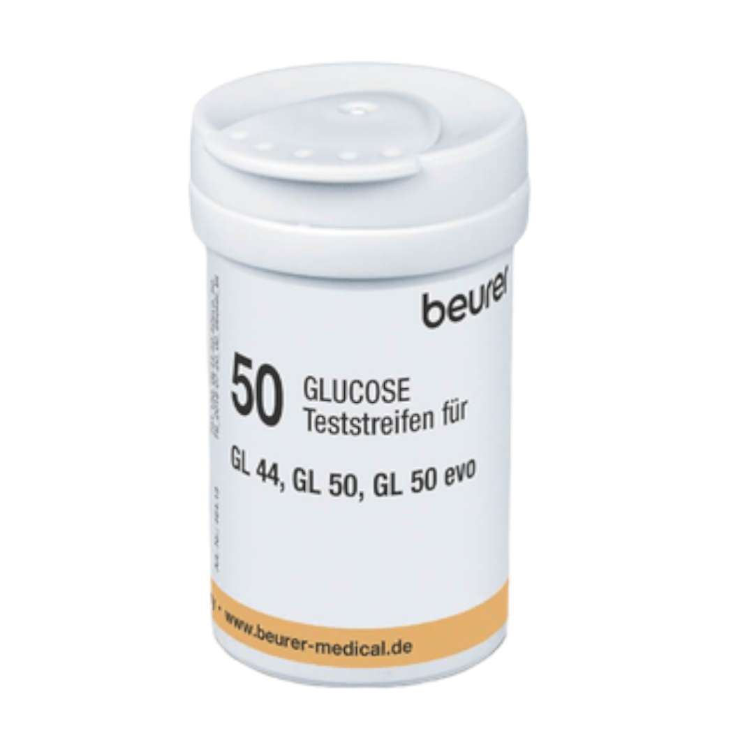 Tiras reactivas para glucometro Beurer C/50