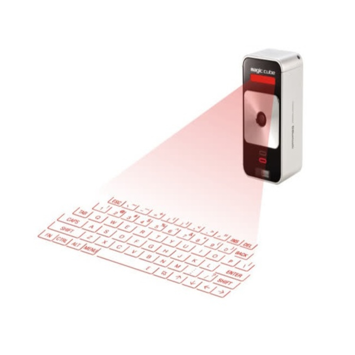 Teclado Bluetooth / Con Proyeccion Laser - Celluon / Magic Cube / CES122-00233