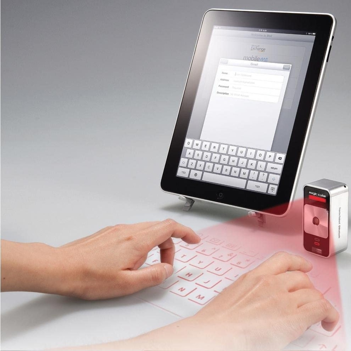 Teclado Bluetooth / Con Proyeccion Laser - Celluon / Magic Cube / CES122-00233