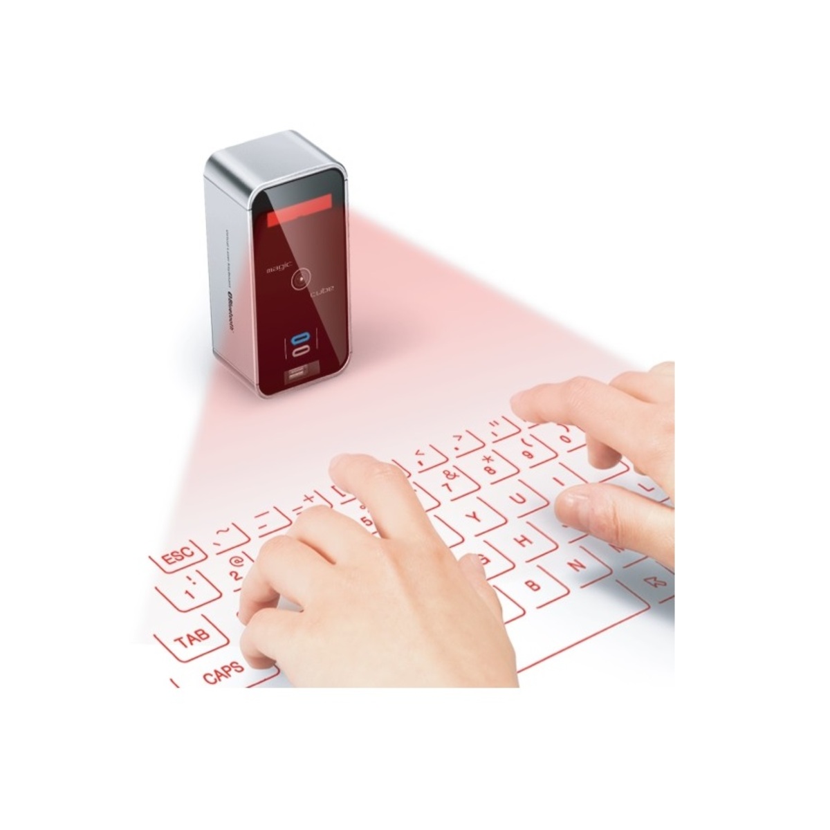 Teclado Bluetooth / Con Proyeccion Laser - Celluon / Magic Cube / CES122-00233