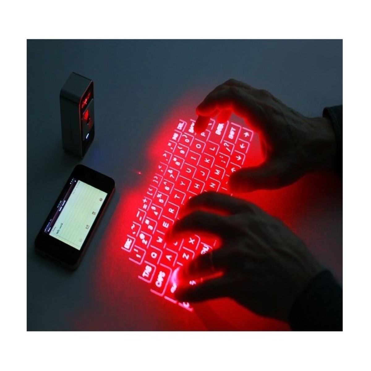 Teclado Bluetooth / Con Proyeccion Laser - Celluon / Magic Cube / CES122-00233