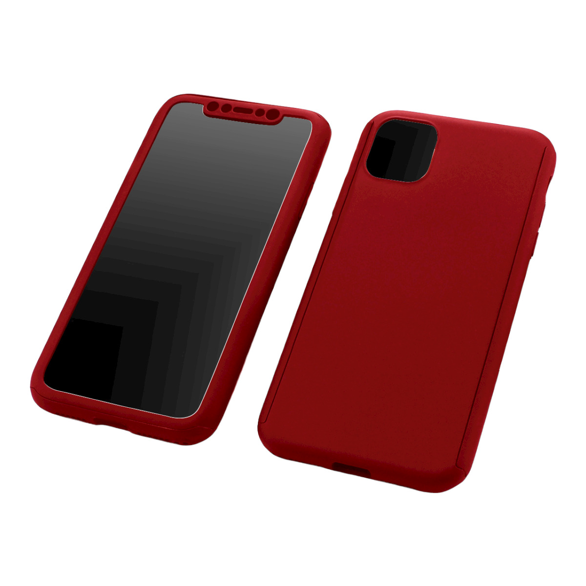 Funda Case Triche para IPHONE 11 Diseño 360 Color Rojo