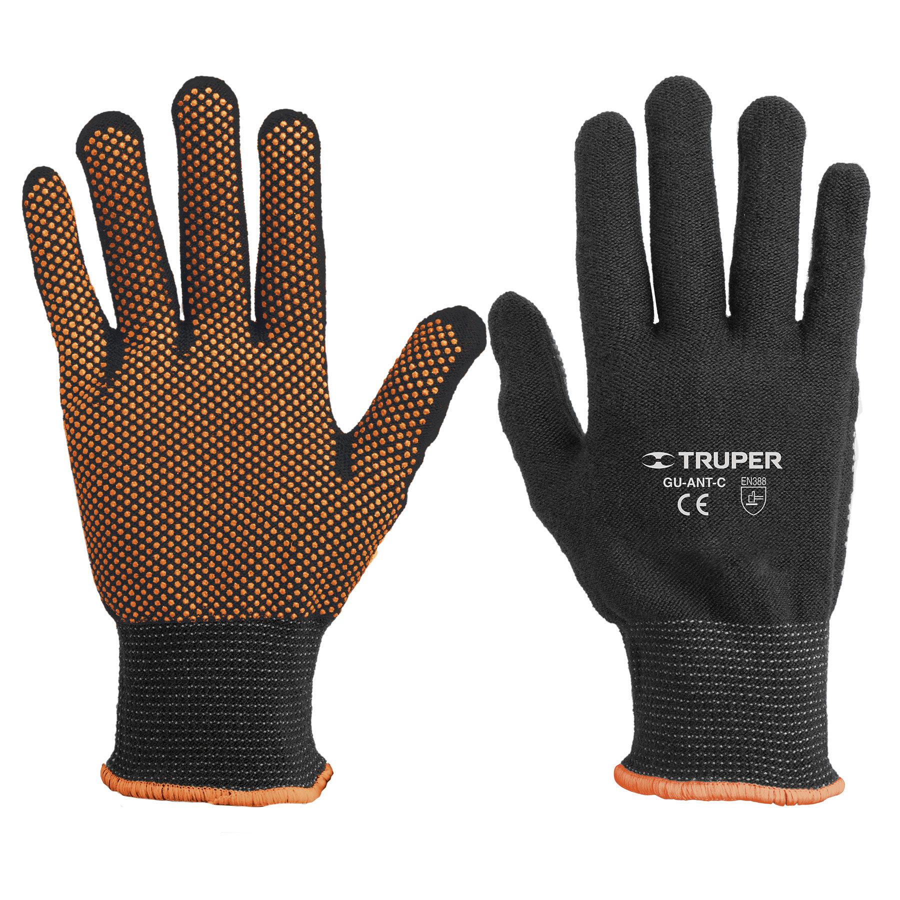 Guantes Antiderrapante De Poliéster Truper 12650