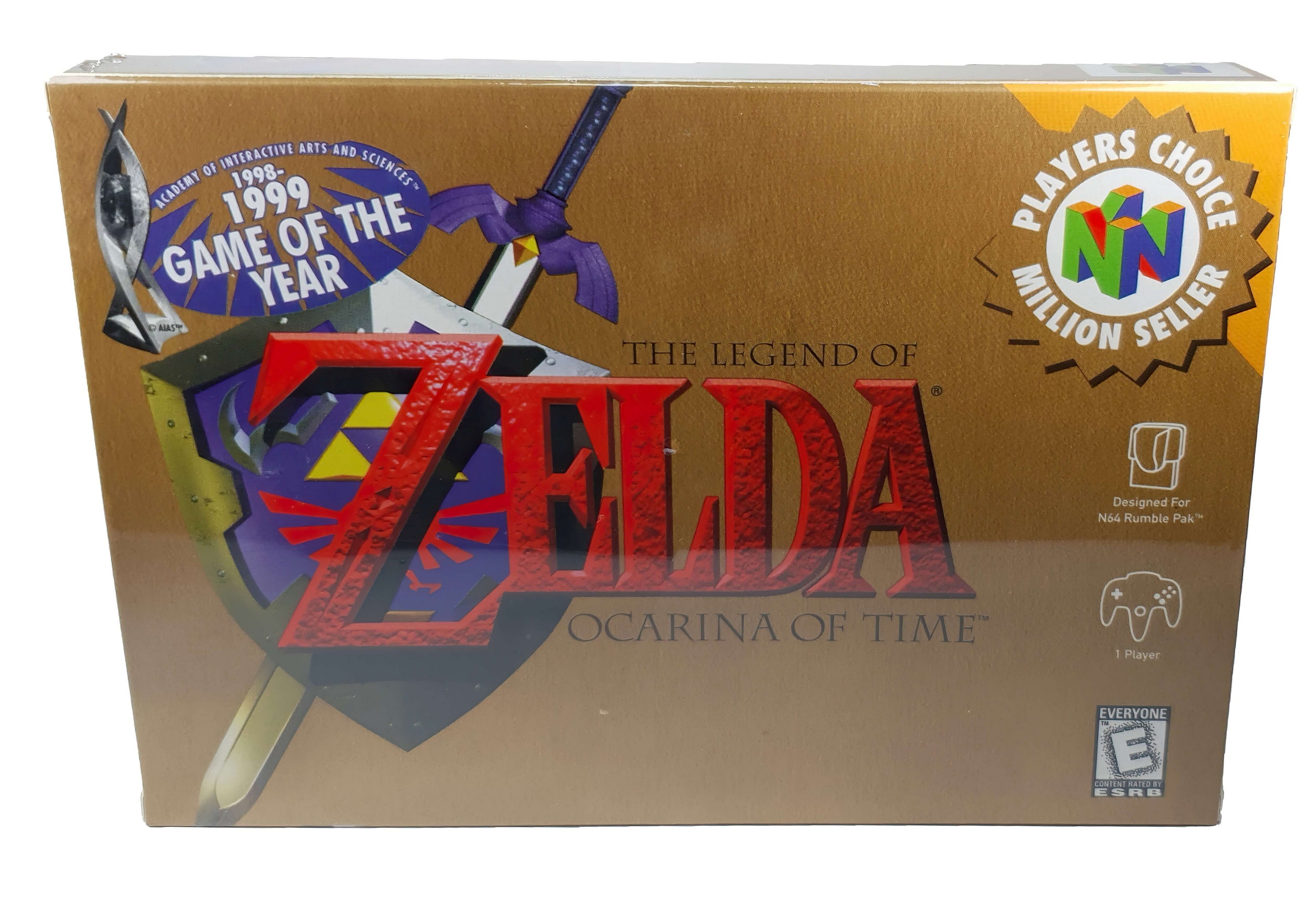 The Legend Of Zelda Ocarina Of Time Nintendo 64 Físico Caja