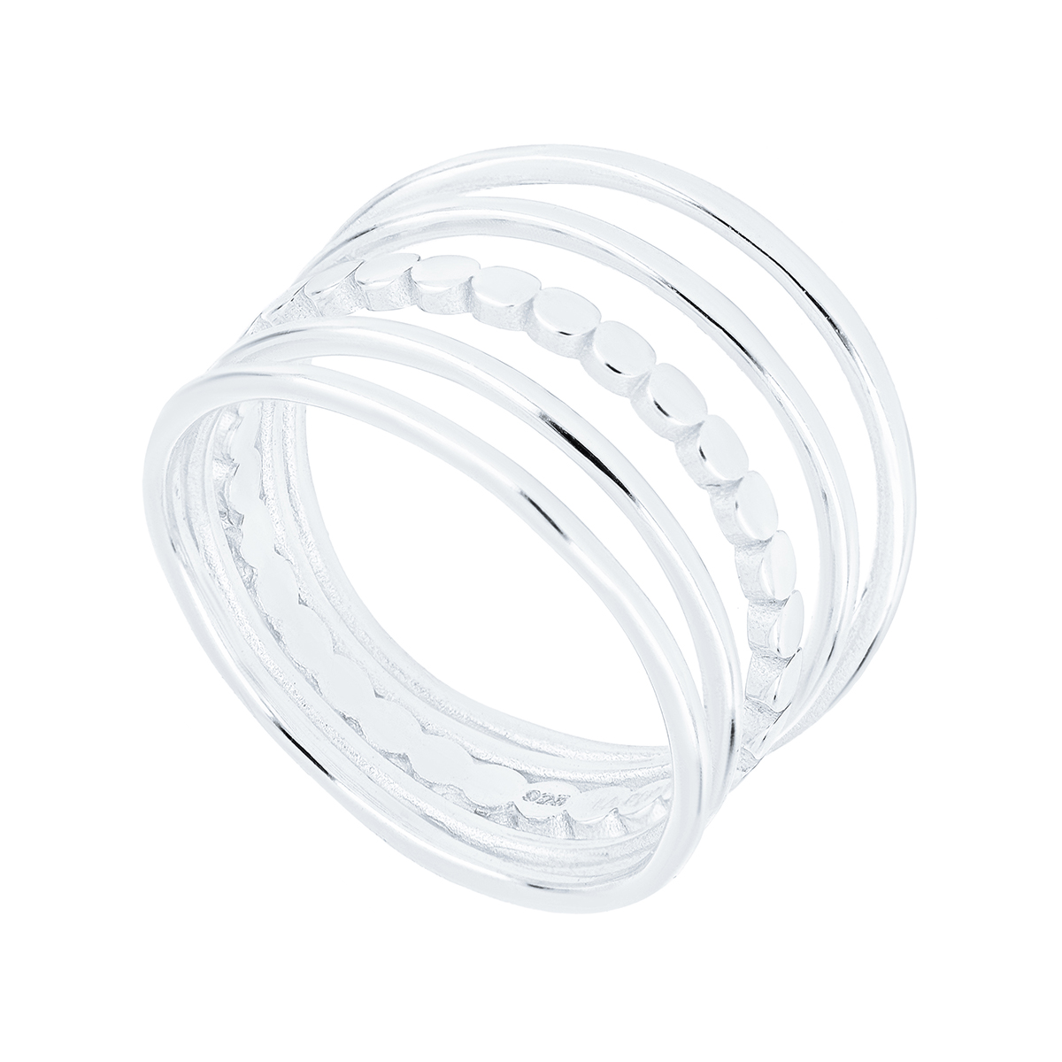 ANILLO MULTIPLE PLATA