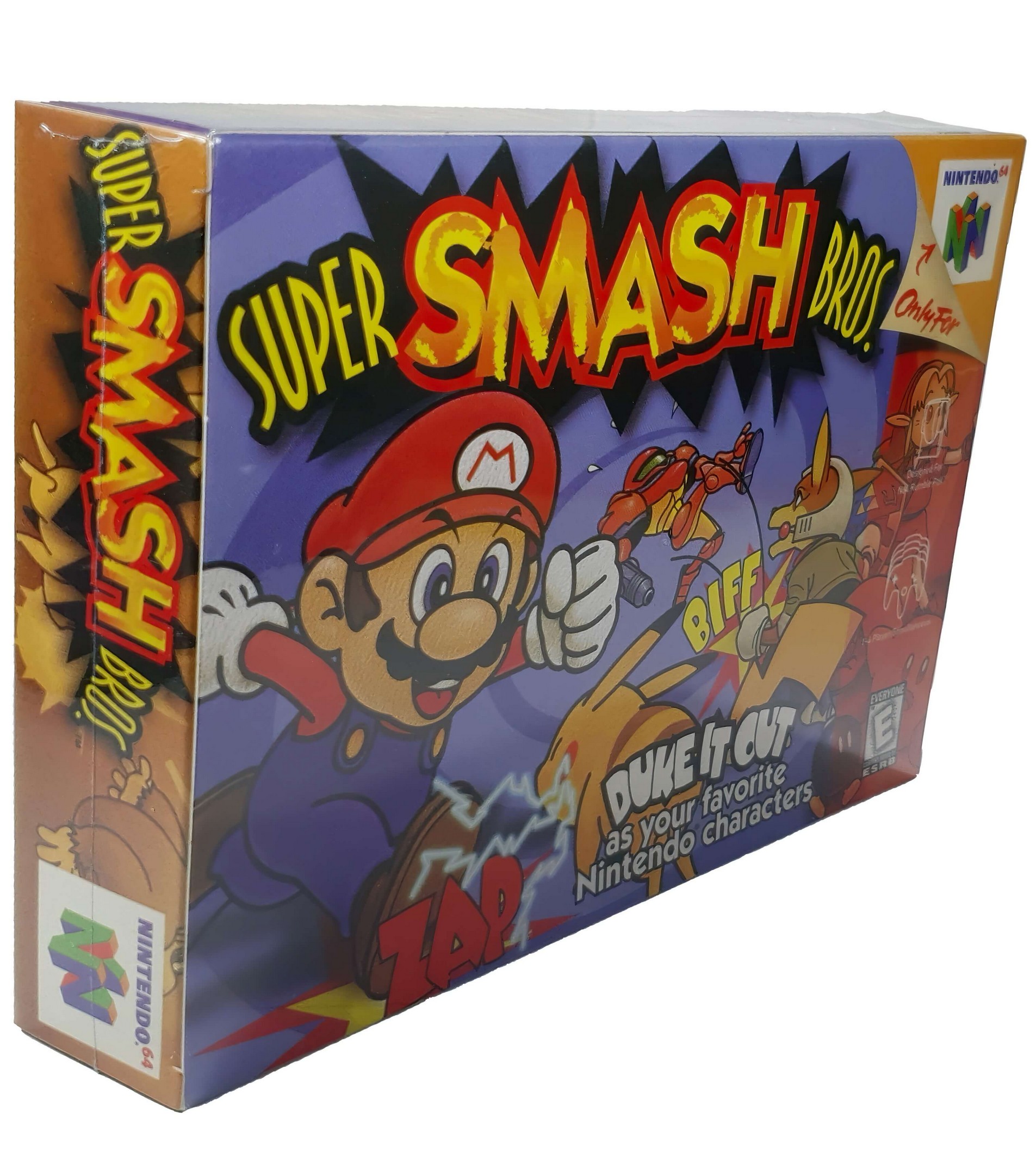 Super Smash Bros Standard Edition Nintendo 64 Físico En Caja