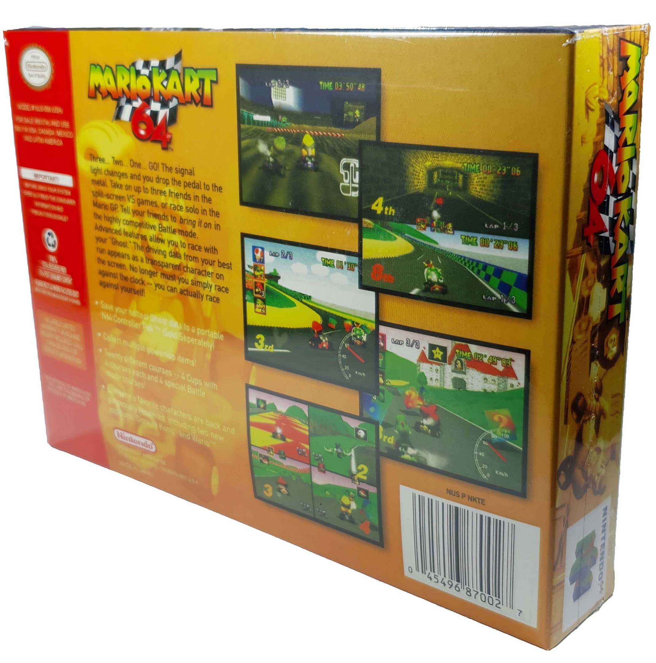 Mario Kart 64 Standard Edición Nintendo 64 Físico En Caja