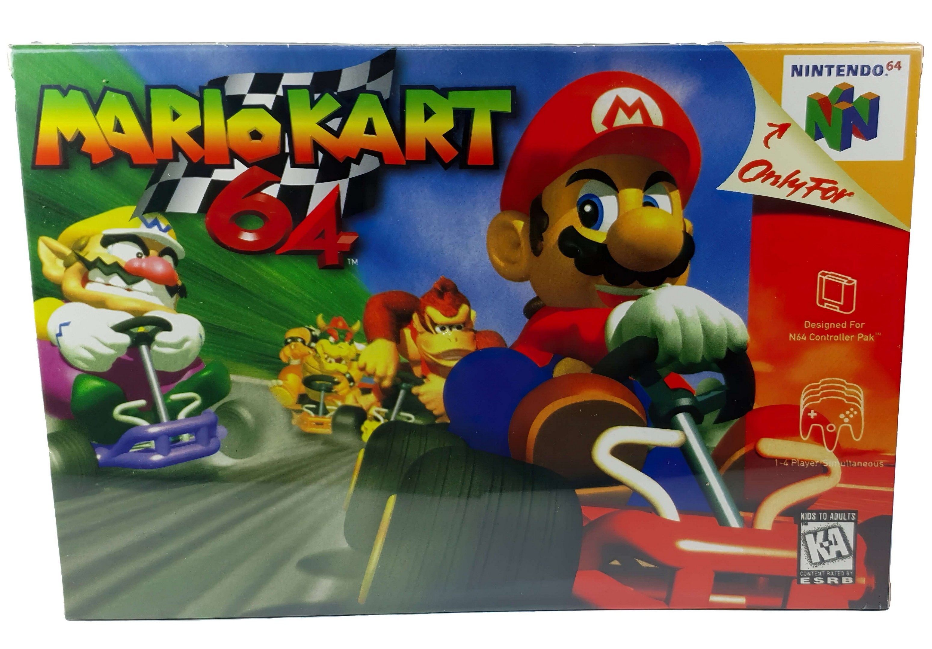 Mario Kart 64 Standard Edición Nintendo 64 Físico En Caja