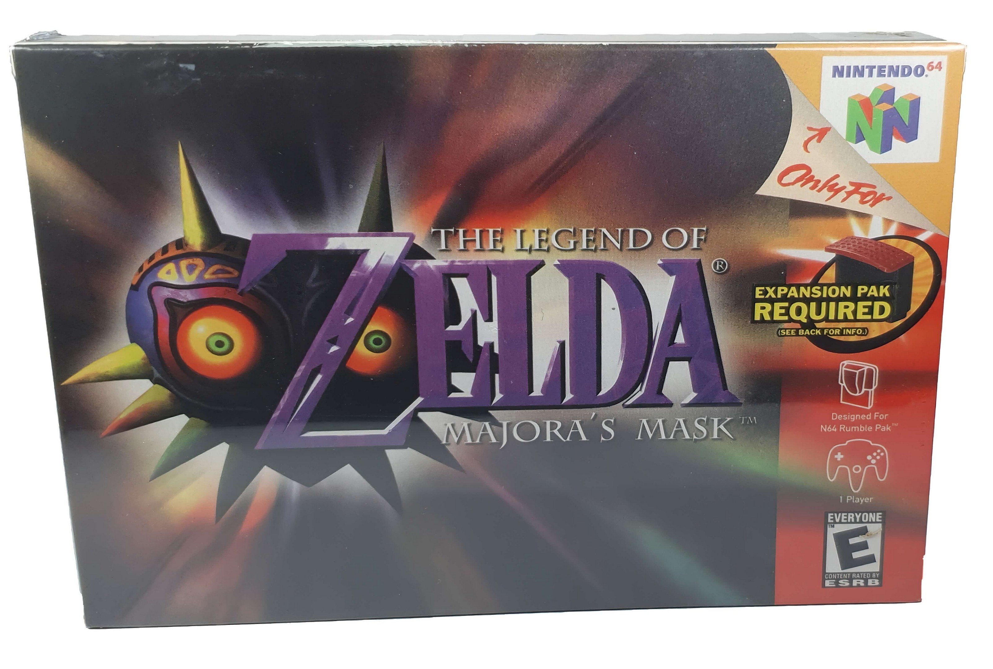 The Legend Of Zelda Majora's Mask Nintendo 64 Físico En Caja.