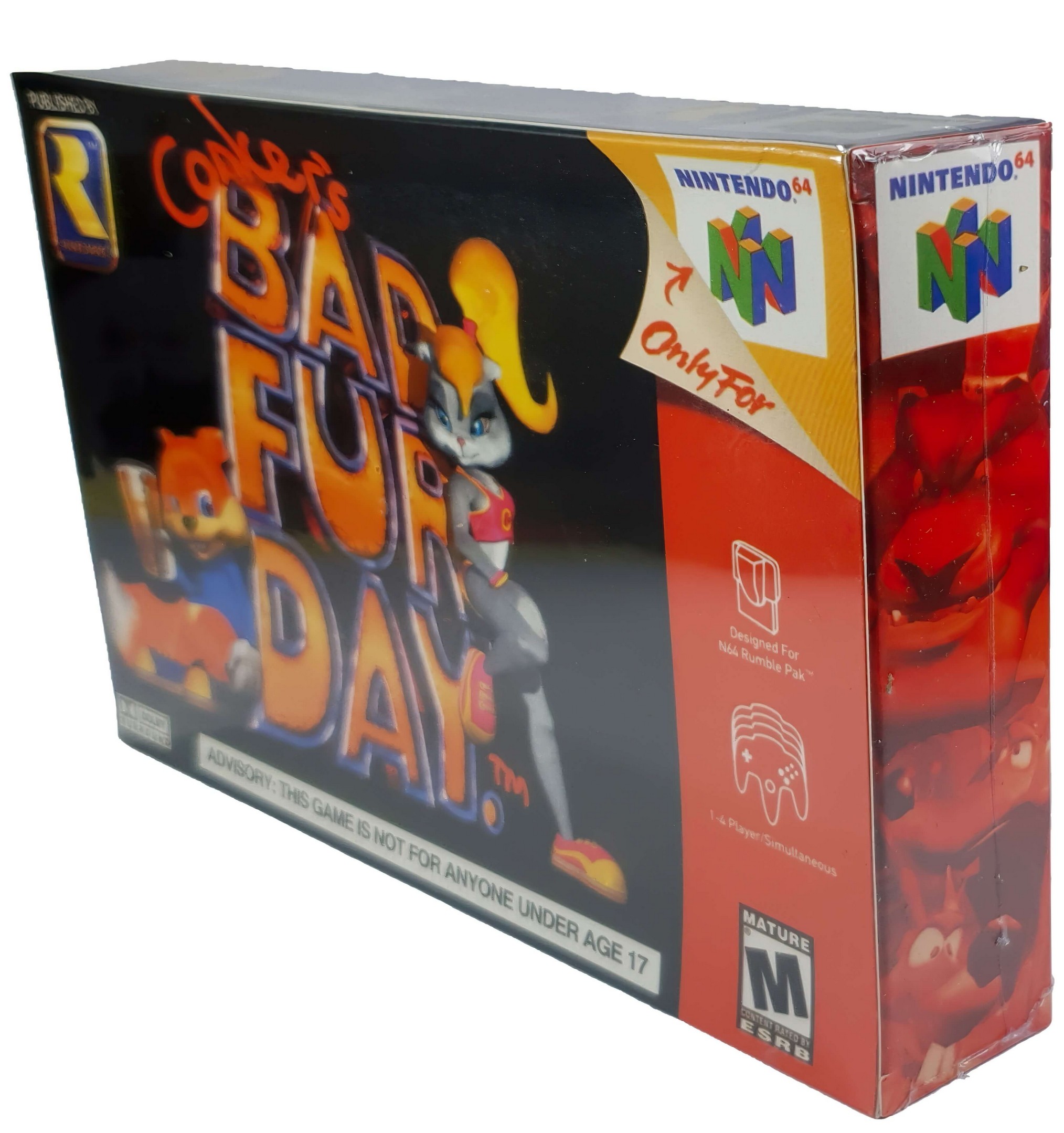 Conker's Bad Fur Day Nintendo 64 Físico En Caja