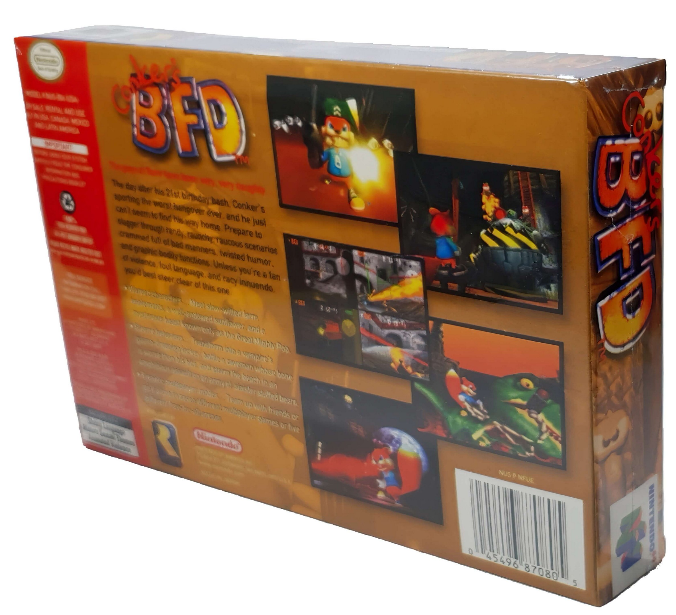 Conker's Bad Fur Day Nintendo 64 Físico En Caja