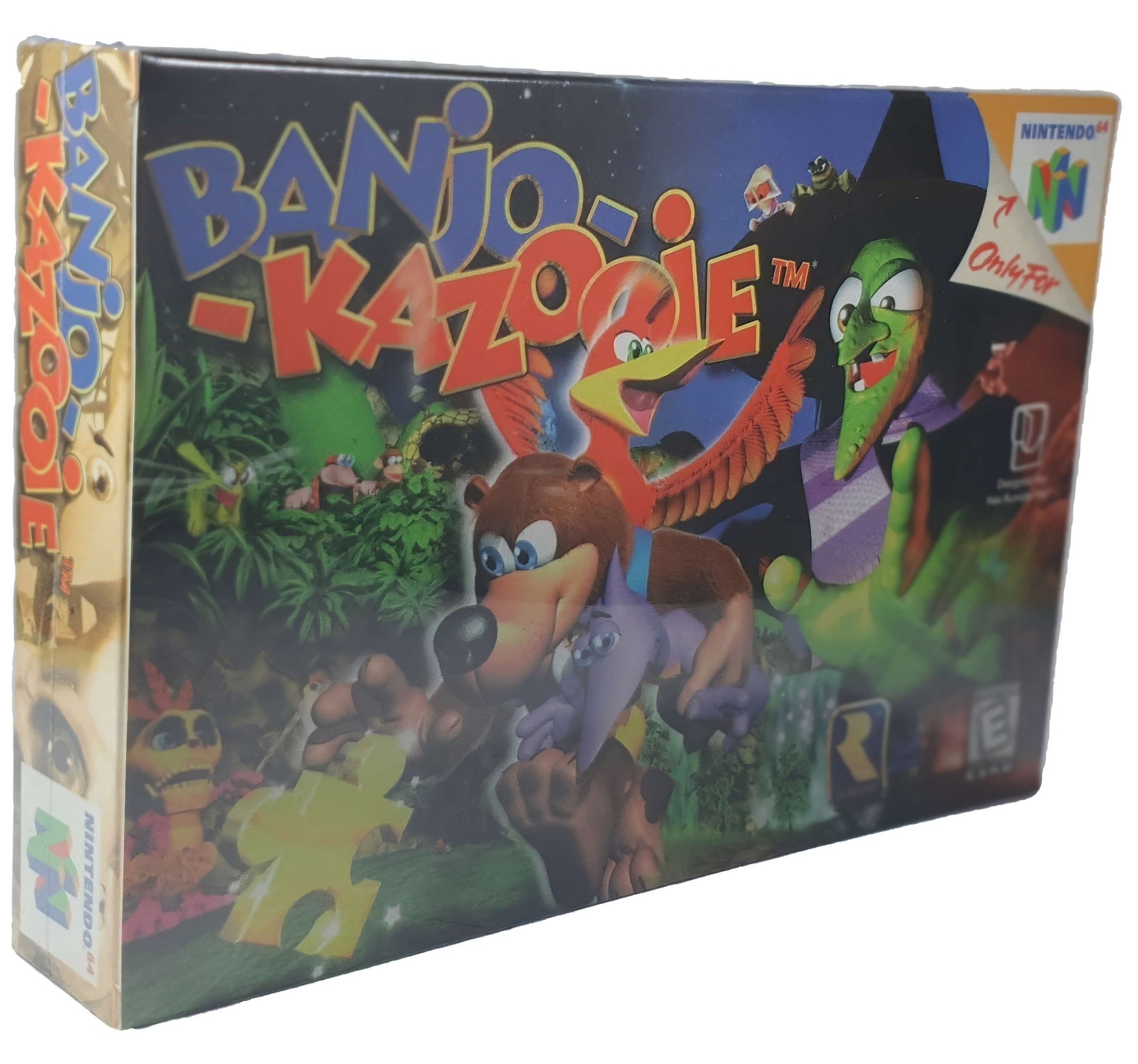 Jeu N64 Banjo-Kazooie - Version PAL NOE - État Correct, Jouable