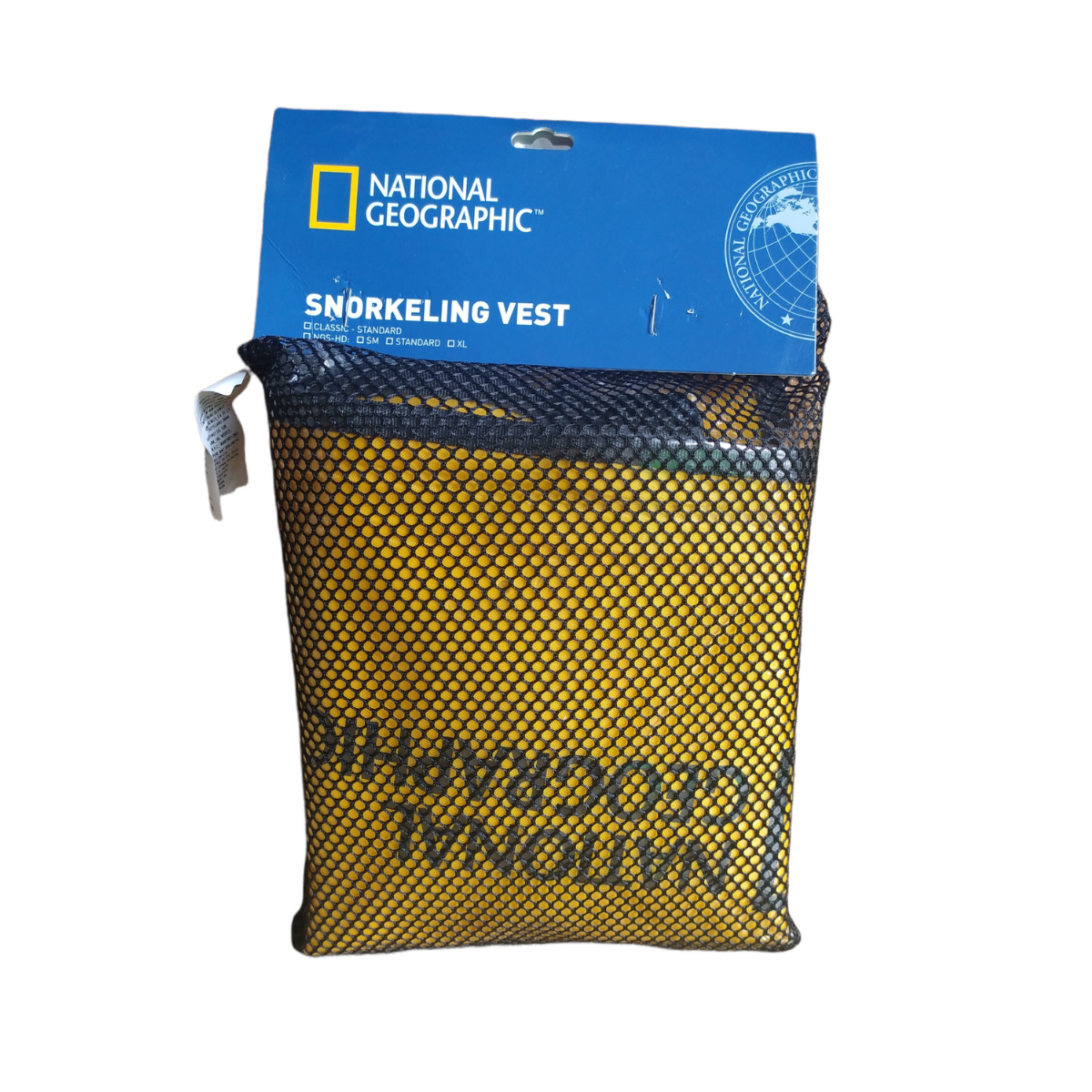 Chaleco para snorkel con bolsa frontal National Geographic 7197