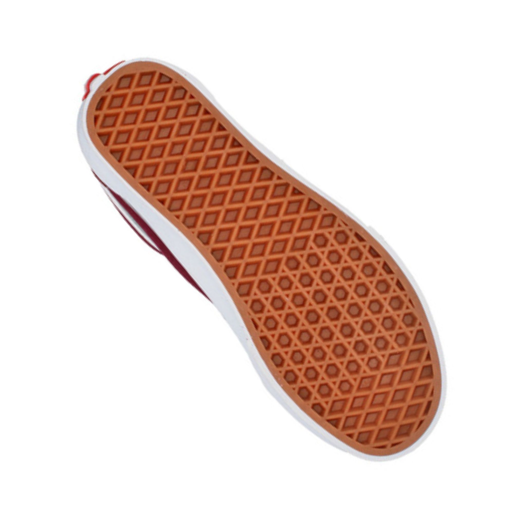 Tenis Vans Old Skool Rojo con Blanco Hombre Originales 38G15U7