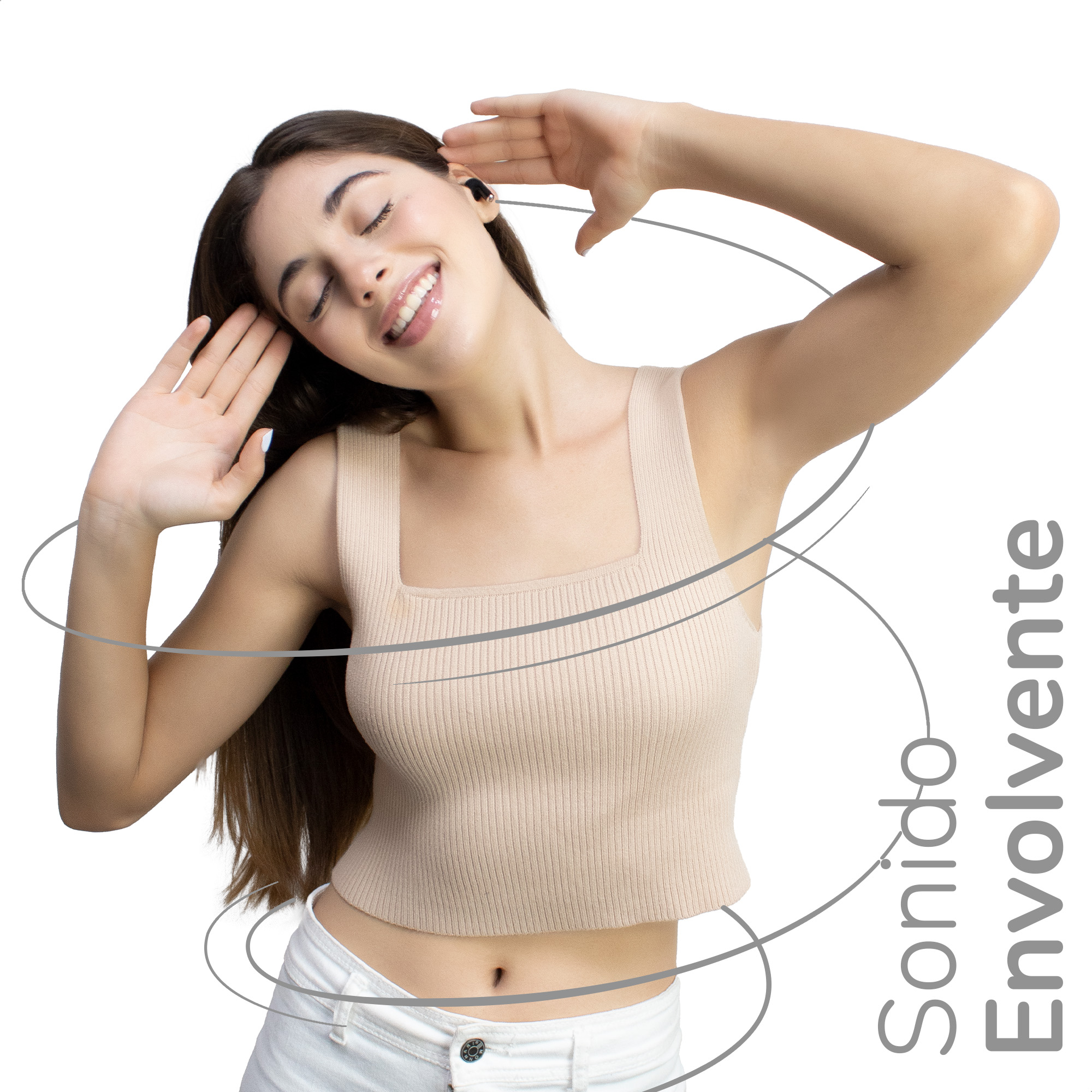 Audifonos inalambricos BINDEN One Pods con Tecnología BNC Blanco