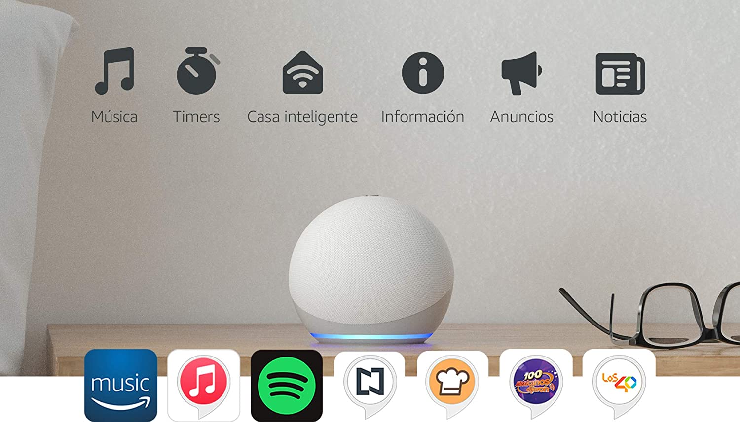Amazon Alexa Echo Dot 4ta Generación - Azul