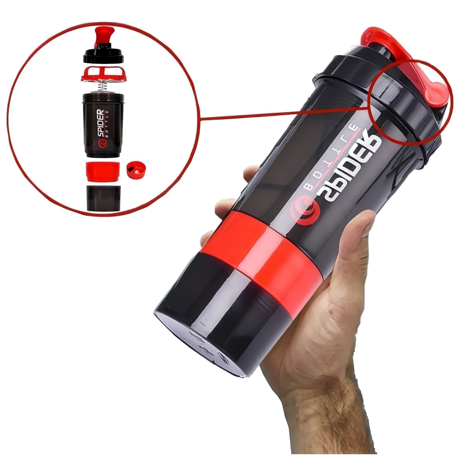 Mezclador De Proteínas / Vaso Deportivo / Shaker De Gimnasio