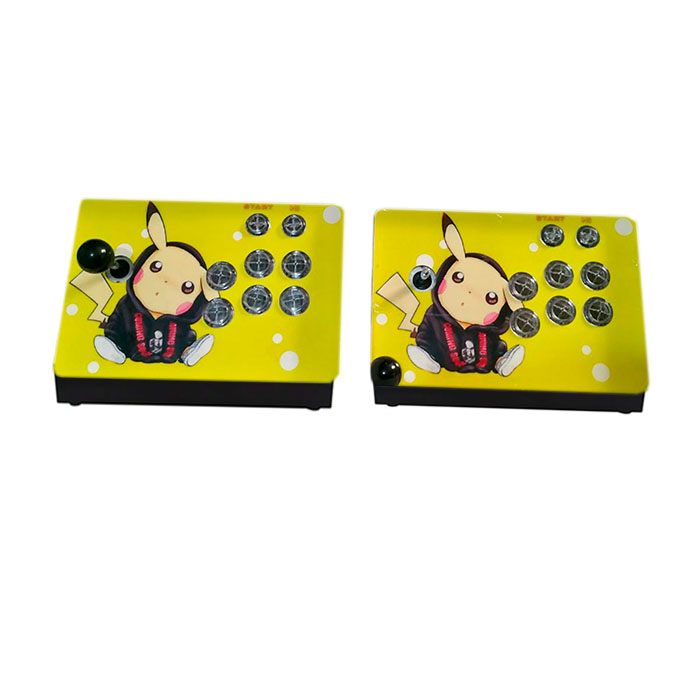 Consola tablero Arcade Pandora 5 WIFI 32GB 8 mil juegos dividida en 2 partes Pikachu