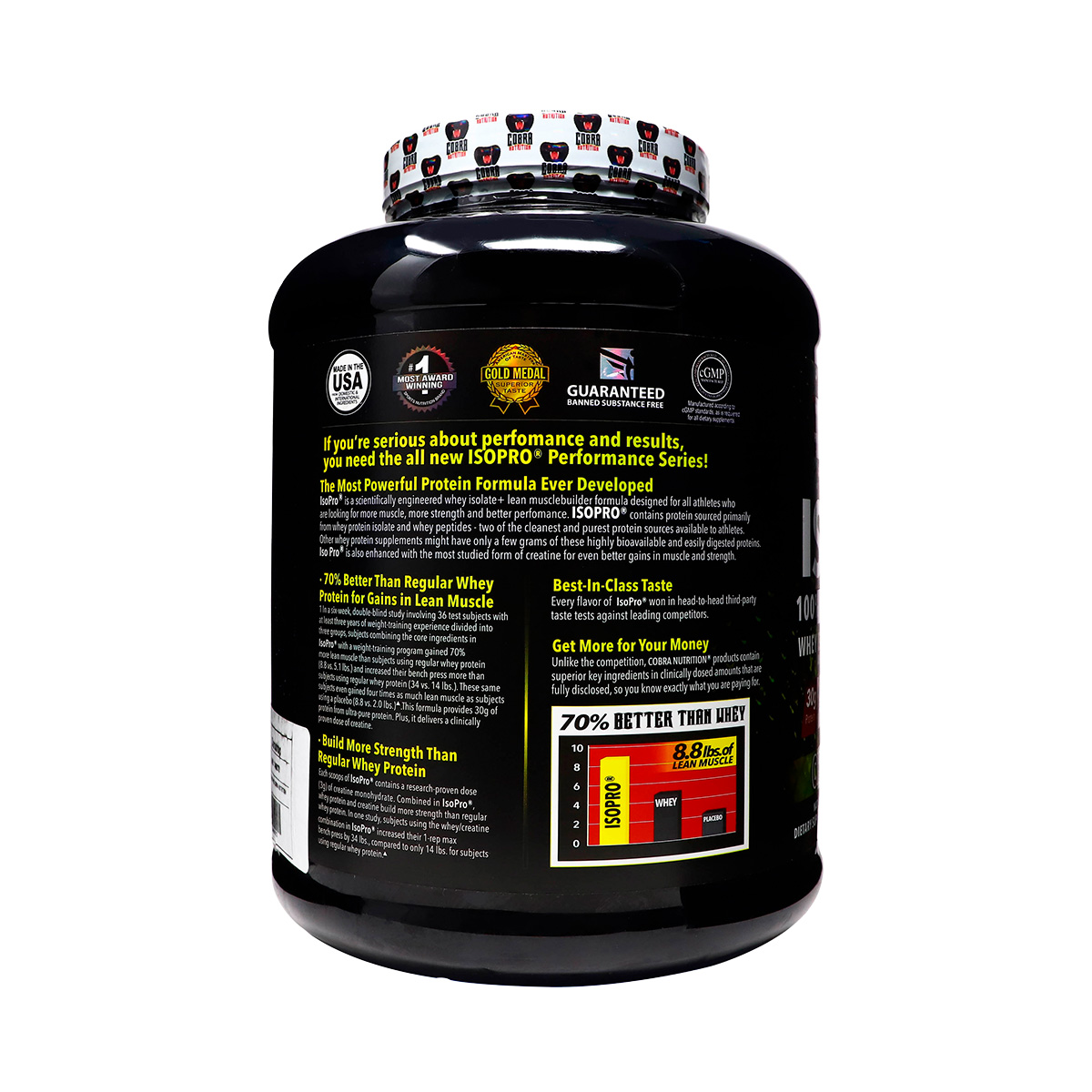 PROTEINA ISO PRO COBRA NUTRITION