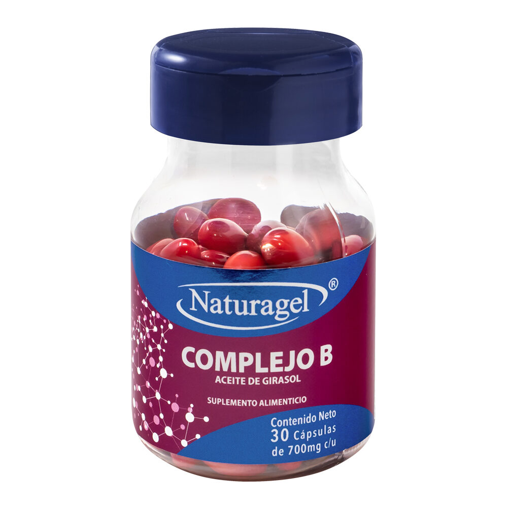 Complejo B, Aceite de Girasol, 700 mg c/u, 30 Capsulas