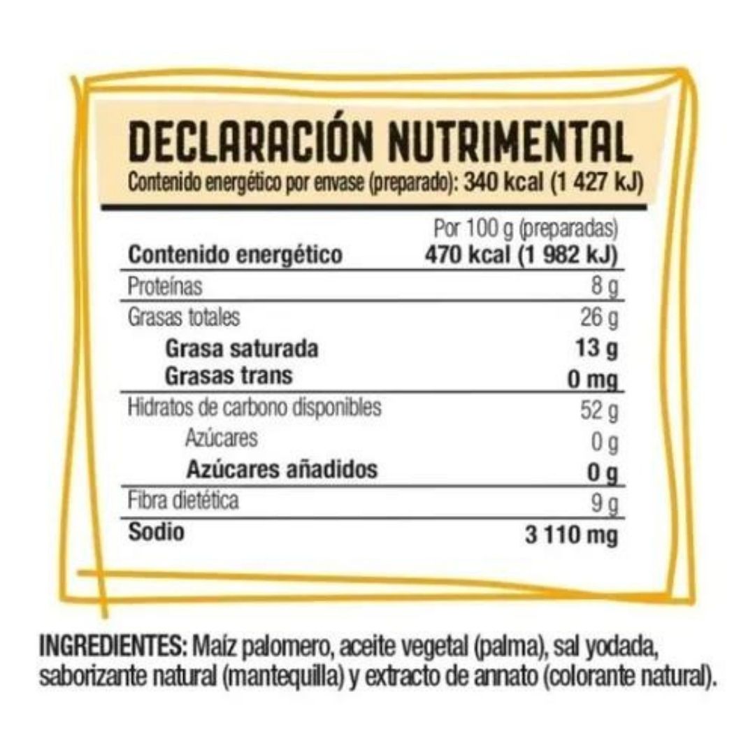Palomitas De Maiz Act II Para Microondas 1 Sobre Sabor Mantequilla