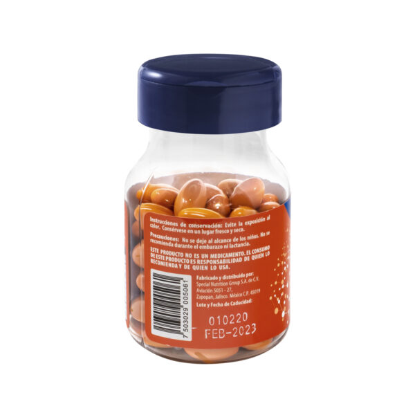Luteina y Zeaxantina con Omega 3, 700 mg c/u, 30 Capsulas