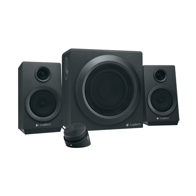 Bocina Logitech Z333 2.1 Canales 40 Watts Rms 3.5mm Negro