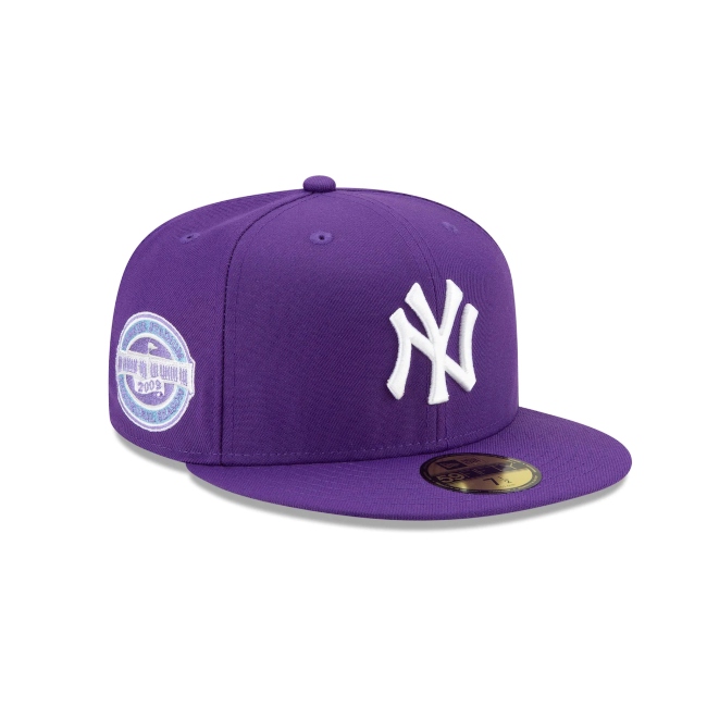 GORRA NEW ERA NY YANKEES INAUGURAL SEASONS MORADA DE HOMBRE