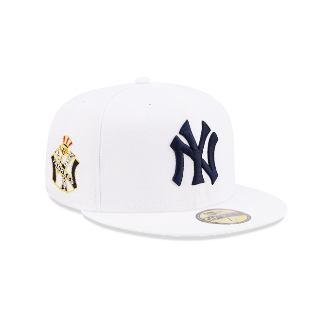GORRA NEW ERA NY YANKEES WORDL SERIES BLANCA DE HOMBRE 497