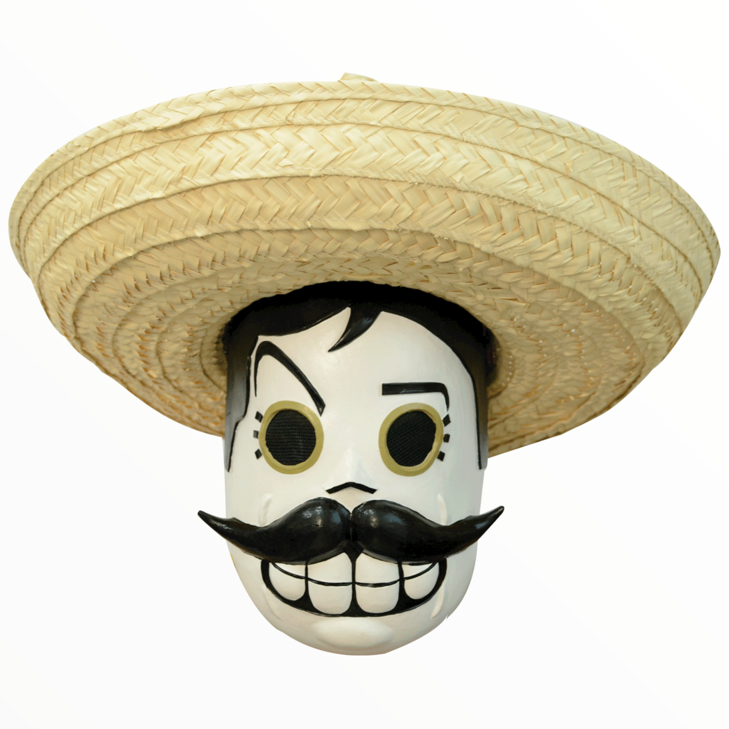  Máscara De Calaverita Mexicano Revolucionario